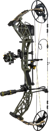 Full view of the Bear Adapt 2 HP RTH+ on a transparent background in color Throwback Green.