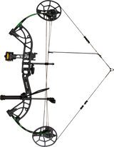 Bear Archery Cruzer G4 RTH compound bow in Fred Bear Electric displayed on transparent background for online store listing.