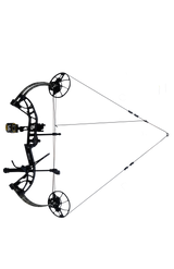 Full draw image of the Bear Cruzer G4 RTH compact compound bow.