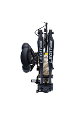 Close up image of Bear Legit MAXX RTH adjustable compound bow limbs in color Mossy Oak Bottomland.