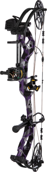 Legit Maxx RTH Compound Bow from Bear Archery in color Fred Bear Twilight on a transparent background.