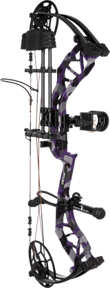 Bear Legit MAXX in color Fred Bear Twilight with ready-to-hunt package from Trophy Ridge.