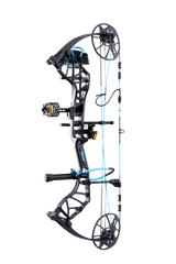 Side profile of the Bear Archery Legit MAXX compound bow showing dual cam system in color Inspire.