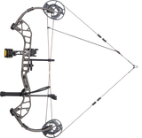 Full draw image of the Pristine RTH compound bow for women in color Stone