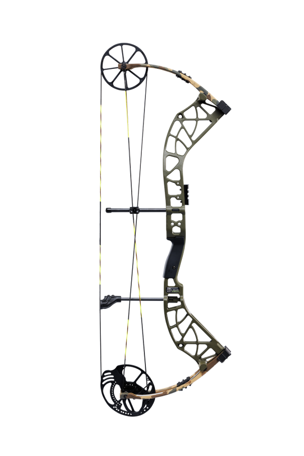 Bear Archery Adapt 2 single cam compound bow in color Throwback Green.