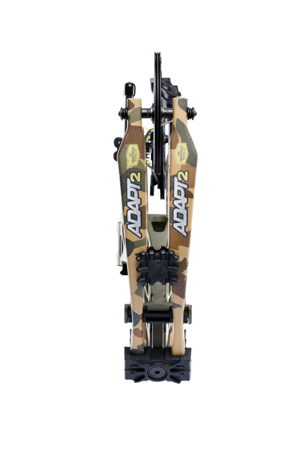 Bear Archery ADAPT 2 Bow Only logo on color Throwback Green.