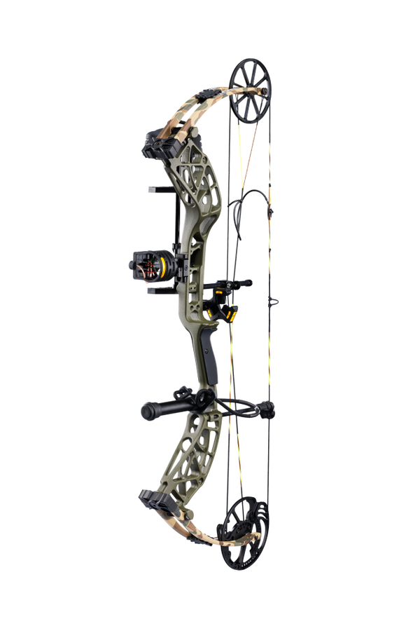Bear Adapt 2 RTH hunting bow with Trophy Ridge Ready-to-Hunt package.