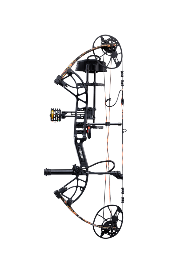 The Bear Archery Cruzer G4 compound weighs only 3.2 pounds and reaches speeds of up to 315fps.