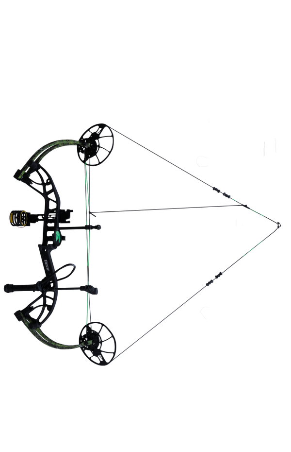 The Bear Cruzer G4 compact bow boasts a 75% let-off.