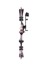 Back view of Bear Archery Cruzer G4 compound bow showcasing its compact 29" axel length.