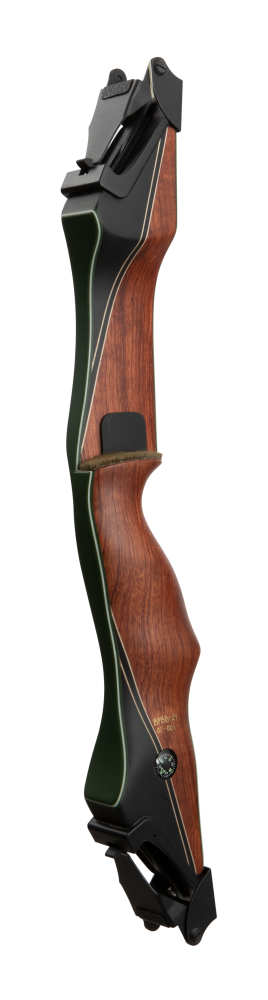 Bear Archery's Fred Bear Take Down - Traditional Archery - Longbows -  Recurve Bows - Hunting Recurve Bows - Hunting Longbows - Phenolic with Green Glass - right hand - left hand