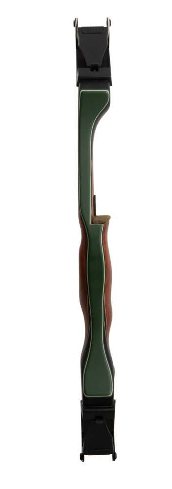 Bear Archery's Fred Bear Take Down - Traditional Archery - Longbows -  Recurve Bows - Hunting Recurve Bows - Hunting Longbows - Phenolic with Green Glass - right hand - left hand