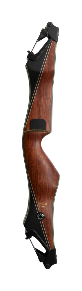 Bear Archery's Fred Bear Take Down - Traditional Archery - Longbows -  Recurve Bows - Hunting Recurve Bows - Hunting Longbows - Phenolic with Green Glass - right hand - left hand