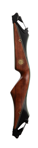 Bear Archery's Fred Bear Take Down - Traditional Archery - Longbows -  Recurve Bows - Hunting Recurve Bows - Hunting Longbows - Phenolic with Green Glass - right hand - left hand