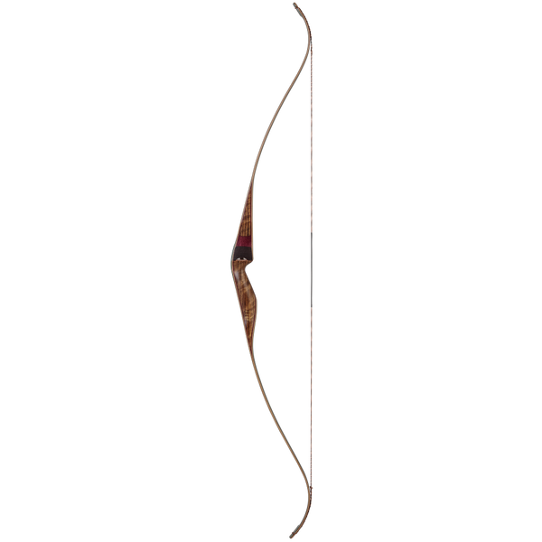 Bear Archery Kodiak 60" Recurve Bow - Purpleheart Rosewood Finish - 40-50 LB Draw Available - Right and Left Hand Models Available_1