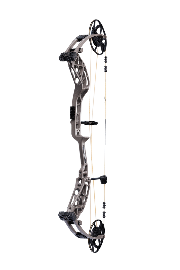 Front view Bear Whitetail INT with EKO cams in color stone.