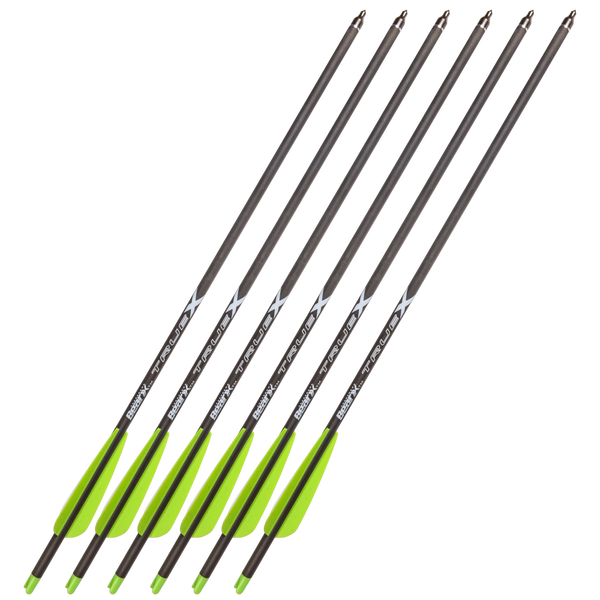 Bear Archery TrueX 20 Inch Crossbow Arrows - 20 inch crossbow bolts