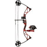 Cajun Bowfishing Arrow Caddy, bowfishing arrow holder, displayed on a Cajun Bowfishing bow.