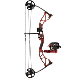 A side image of a Cajun Bowfishing bow highlighting the Cajun Arrow Caddy, bowfishing arrow holder.