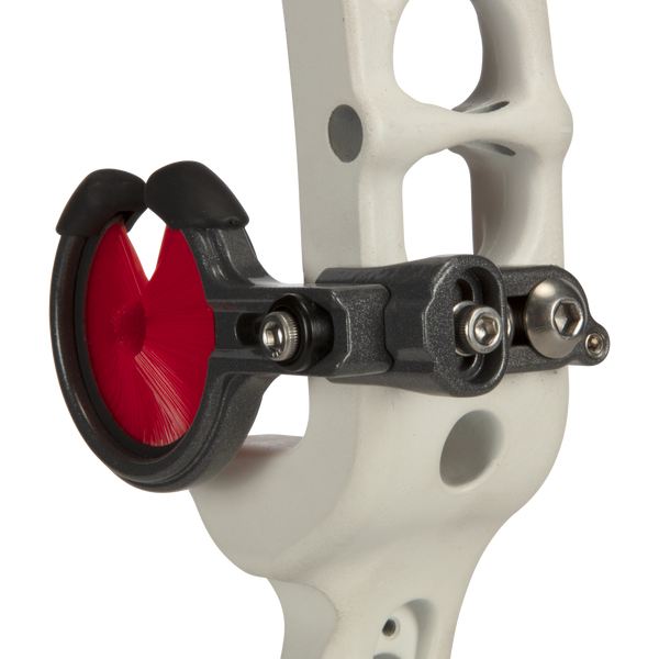 Easily make corrections with windage and elevation adjustments on the Cajun Bowfishing Whisker Biscuit.