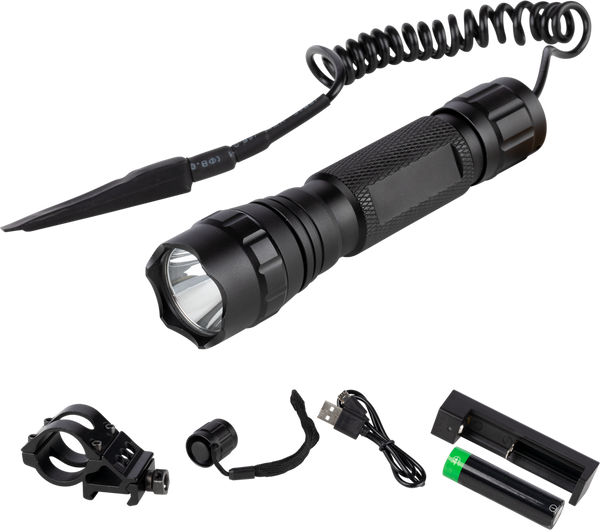 Cajun Bowfishing Picatinny Bowfishing Bow Light - Flashlight Mounting Bracket - Bowfishing Bow Light Mount - Compound Bow Light