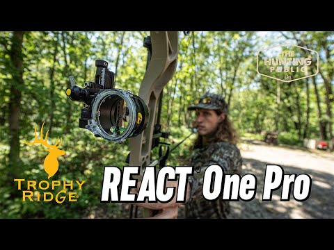Trophy Ridge React One Pro Bow Sight - Single Pin Bow Sight - Review by The Hunting Public