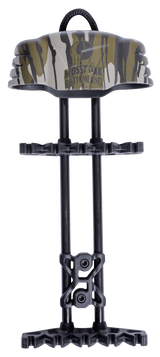 Trophy Ridge 5 Spot Compound Bow Quiver in Mossy Oak Bottomland.