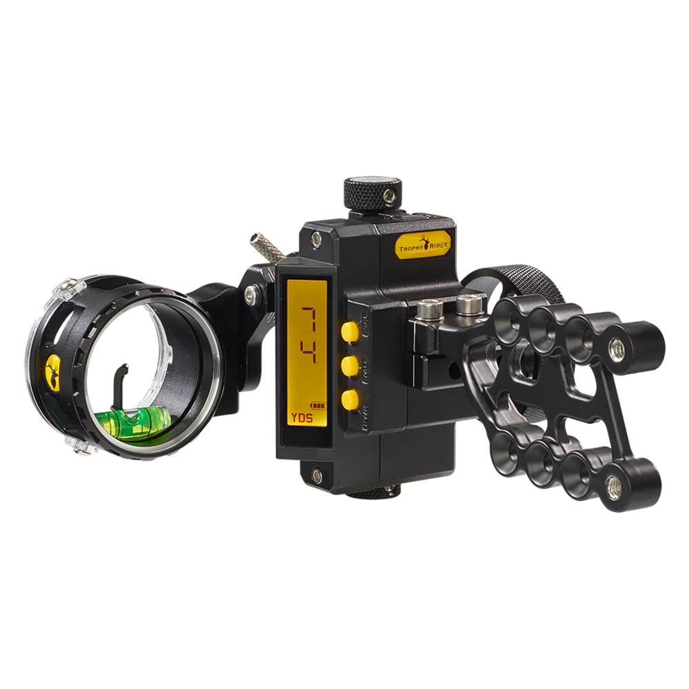 Trophy Ridge Digital React Single Pin Bow Sight Bear Archery