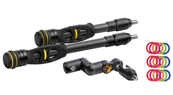 Trophy Ridge Hitman Bow Stabilizer Kit Includes one 8" and one 6" Stabilizer_1