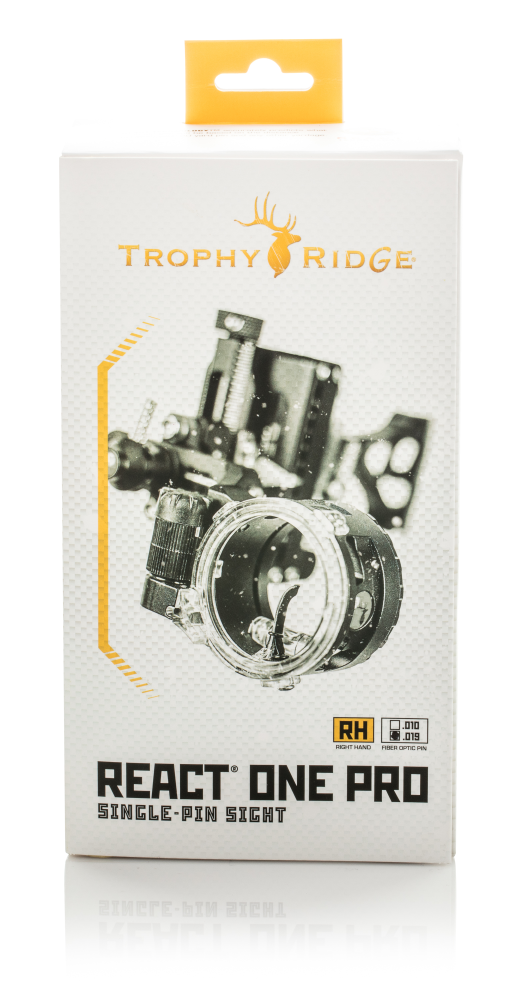 Trophy Ridge React One Pro Bow Sight - Single Pin Bow Sight