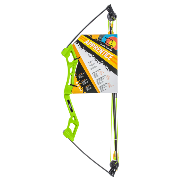Bear Archery Apprentice Bow Set Youth Archery Bow Set - Bear Apprentice Bow - Green Youth Bow