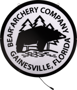 Bear Archery Traditional Logo LED Sign