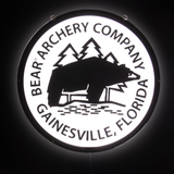 Bear Archery Traditional Logo LED Sign