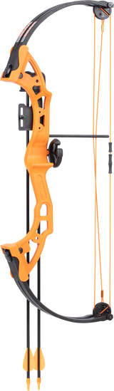 Bear Brave Bow with Biscuit - Orange Youth Compound Bow - Youth_1