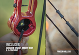 Bear Flash Bow Set - Red Traditional Bow - Youth_6
