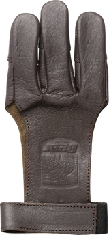 Bear Archery Leather 3 Finger Shooting Glove