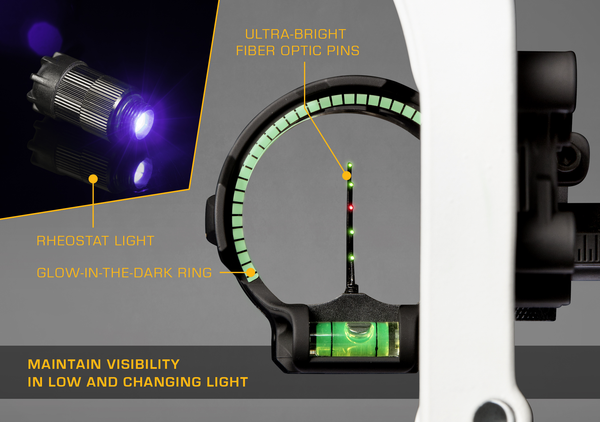 Trophy Ridge Peak - 5-Pin - Vertical - Right Hand - .019 Sight - Non React_6