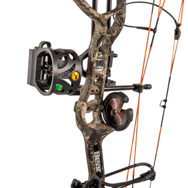 Bear Royale RTH Extra 50 LBS RH Strata Compound Bow - Adult_6