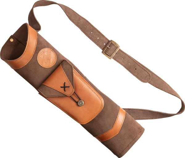 Traditional Back Quiver - Arrow Quiver - Leather Arrow Quiver