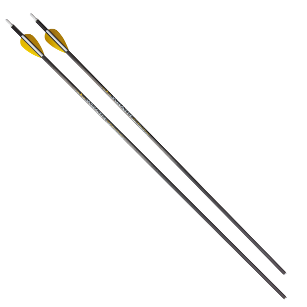 Trophy Ridge Wrath 400 Spine Fletched Carbon Arrows Arrows - Arrows for Compound Bow - Arrows for Hunting
