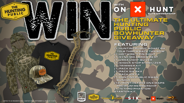 Bowhunting Preseason Giveaway with The Hunting Public and Bear Archery