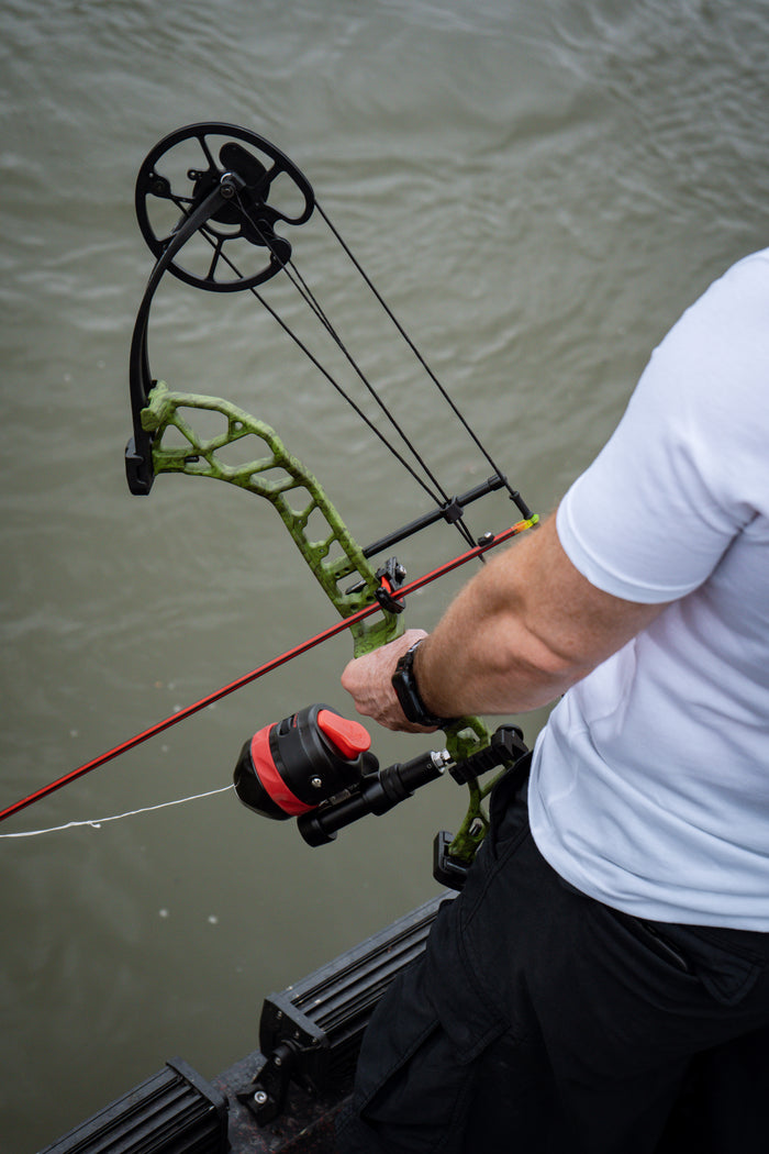 bow rod fishing pole HANDBAIGE Powerful Slingshot Kit Pro Fishing Reel Catapult Bowfishing Archery Arrows Slingbow Hunting Sling Shot with Arrow Brush, Fishing Reel & Rubber Bands : Sports & Outdoors Its high Bowfishing Bows | Complete Gear