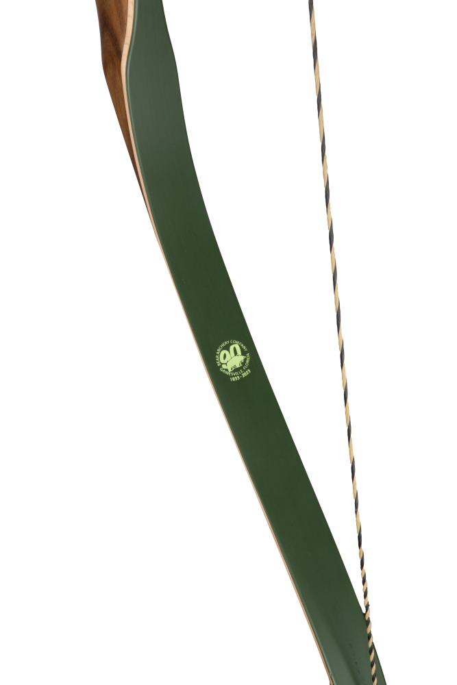Green Glass Grizzly-Traditional Bow - Adult