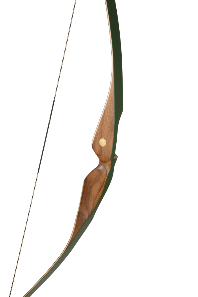 Green Glass Grizzly-Traditional Bow - Adult