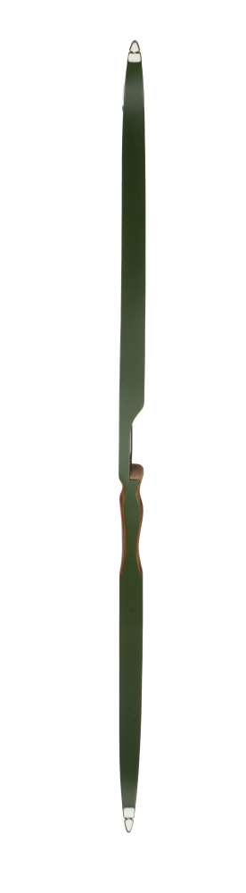 Green Glass Grizzly-Traditional Bow - Adult