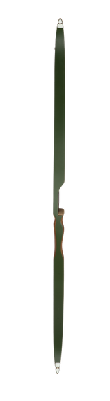 Green Glass Grizzly-Traditional Bow - Adult