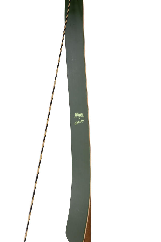 Green Glass Grizzly-Traditional Bow - Adult