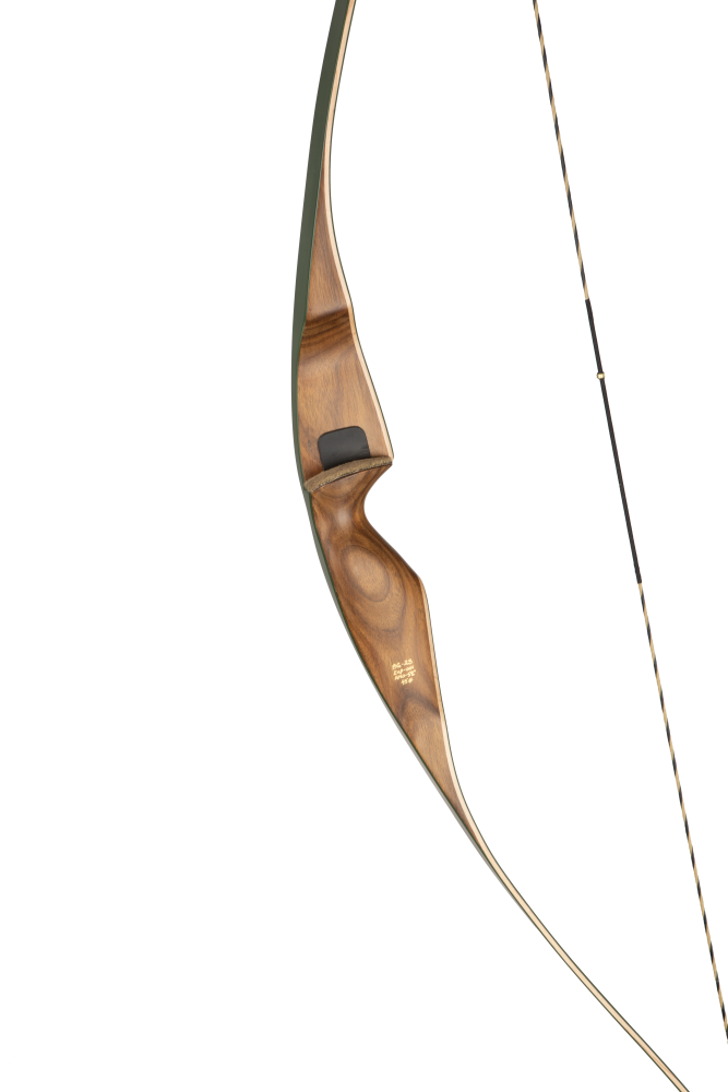 Green Glass Grizzly-Traditional Bow - Adult