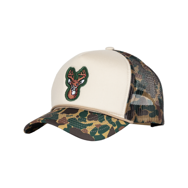 Bear Archery Camo Deer Patch Hat