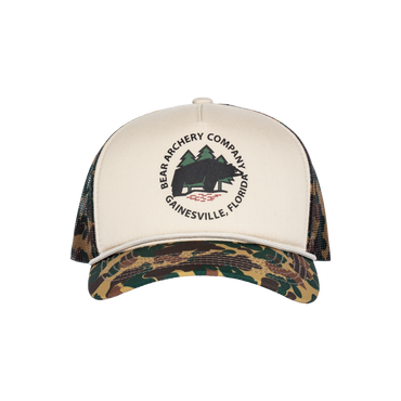 Bear Archery Camo Traditional Logo Hat